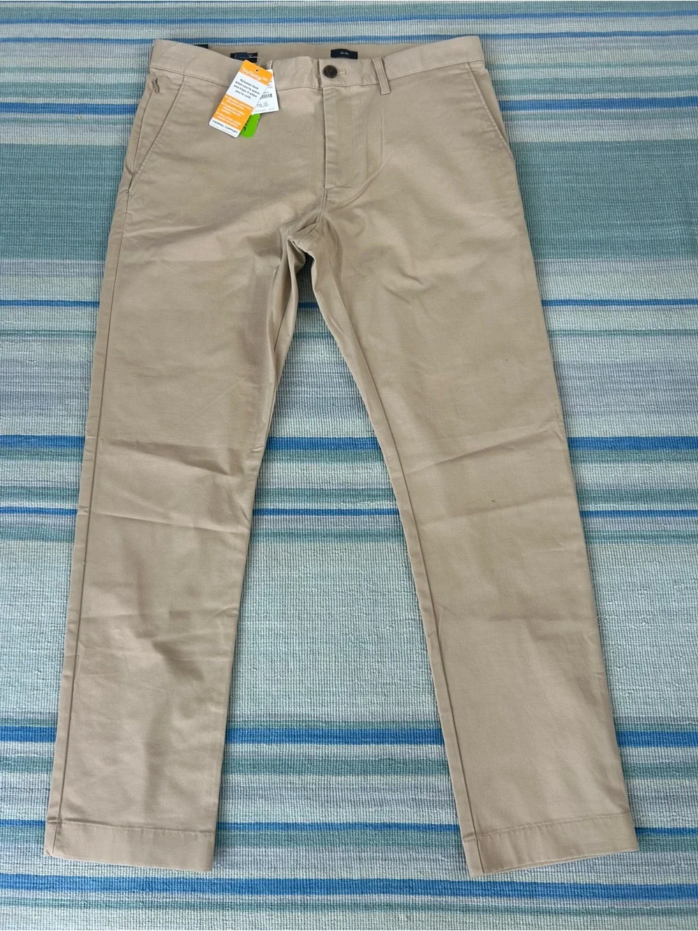 New men’s J crew flex slim khaki Chino pants 33